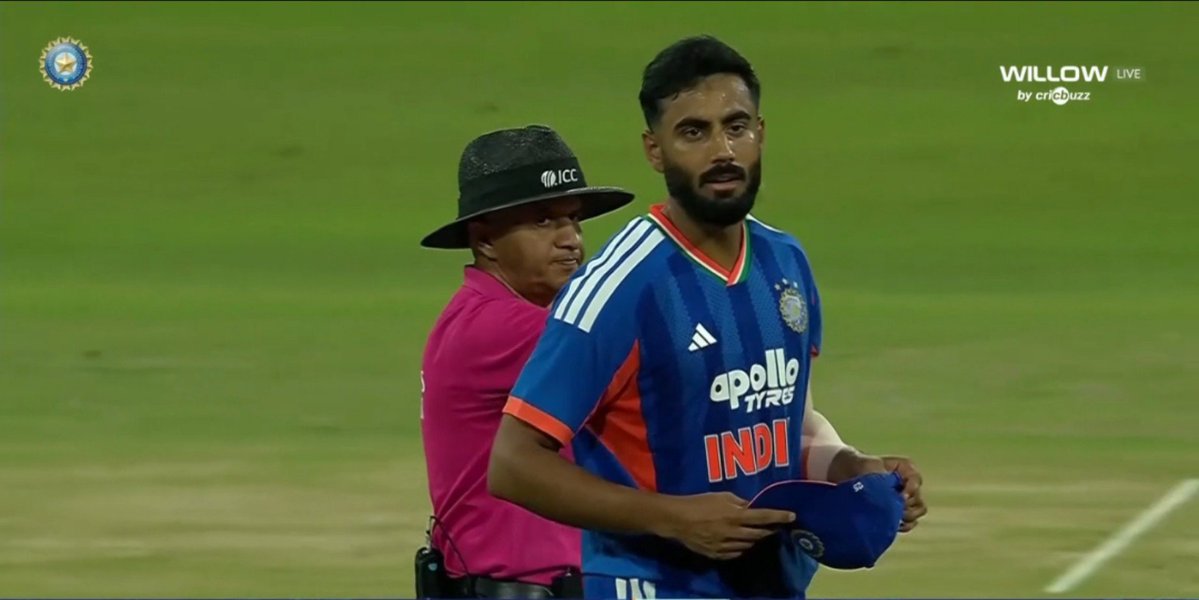 CallmeJazzu's tweet photo. I think this guy Naman Dhir holds a Great All-round Potential and Thinks he's a horse of Longer run for India🇮🇳 . https://t.co/PahWy8Vqhs