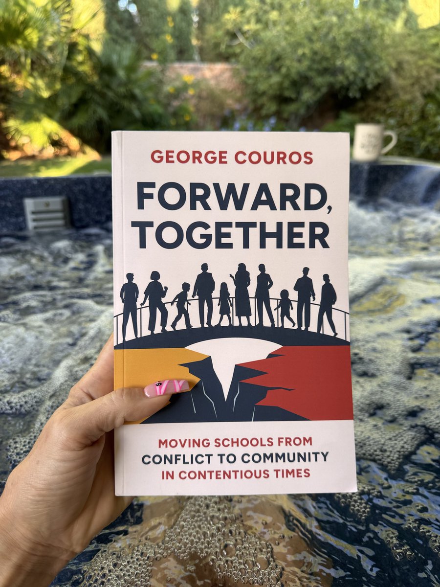 ValChavez2024's tweet photo. Cheers to Fall and a #GoodRead! ☕️🍁📖 Ready to dive into this gem by @gcouros! 🤓 A #mustread for leaders striving to emerge stronger, together by focusing on relationships, purpose, and moving #ForwardTogether! 💕 #HappyFall #happyreading #LeadersAreReaders #FitLeaders https://t.co/19DcrEeqLT