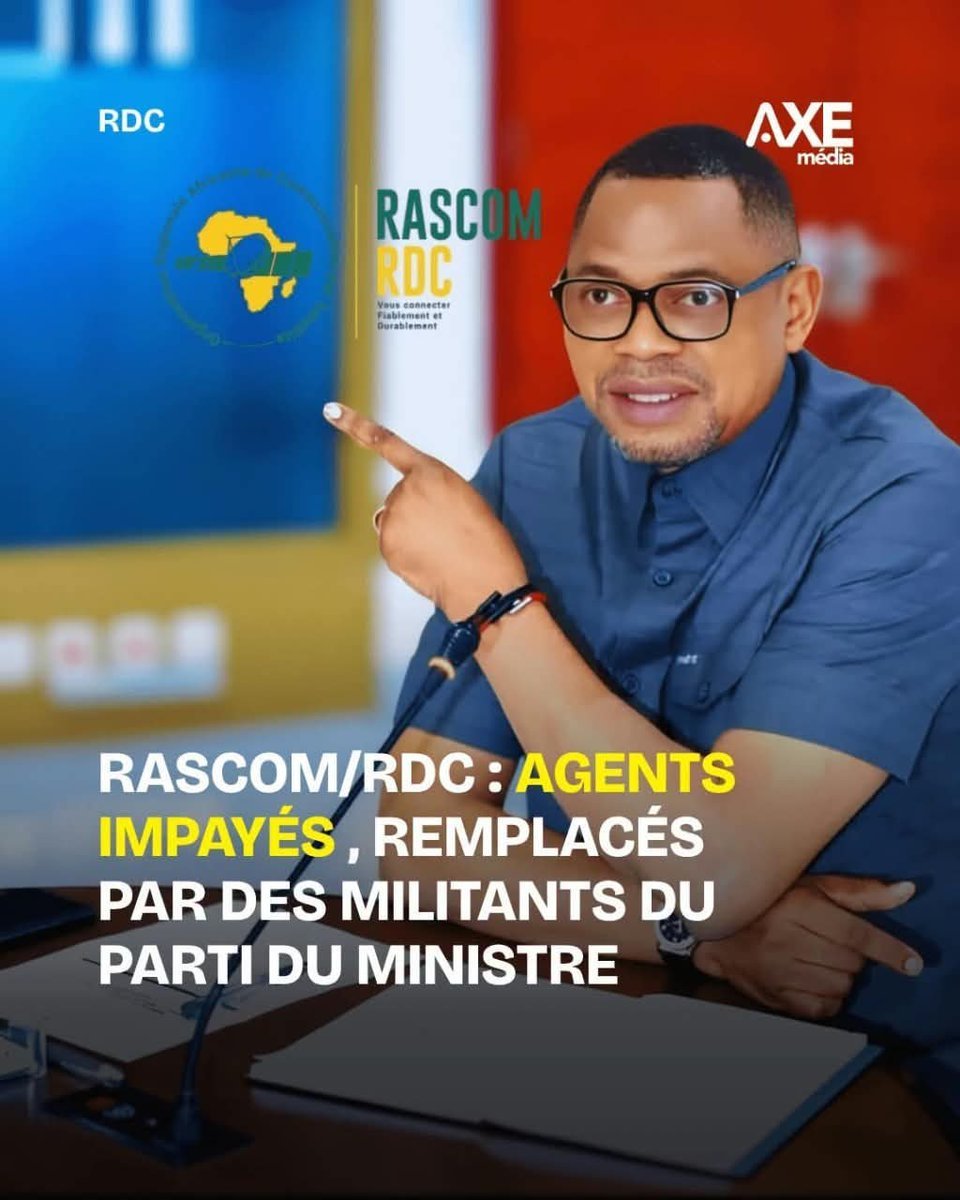 CatherineM25091's tweet photo. 🚨#AFFAIRE_RASCOM🚨
RASCOM structure d'appuis, dépendant du ministère PTNTIC et non du fonction publique.
@fatshi13 @SuminwaJudith @mpanda_jose https://t.co/m5aJpzZNXi