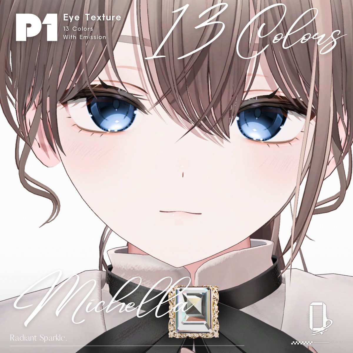 empty_lab0's tweet photo. NEW!【ミシェラ Michella 対応】Sparkle Eye Texture Added 追加
#lab0bo 販売開始 Start Selling❕

◽販売 DL◽
https://t.co/gSDr5Tv5I0

#booth_pm #BOOTH #VRChat #Michella3D https://t.co/gmgmcrM5XE