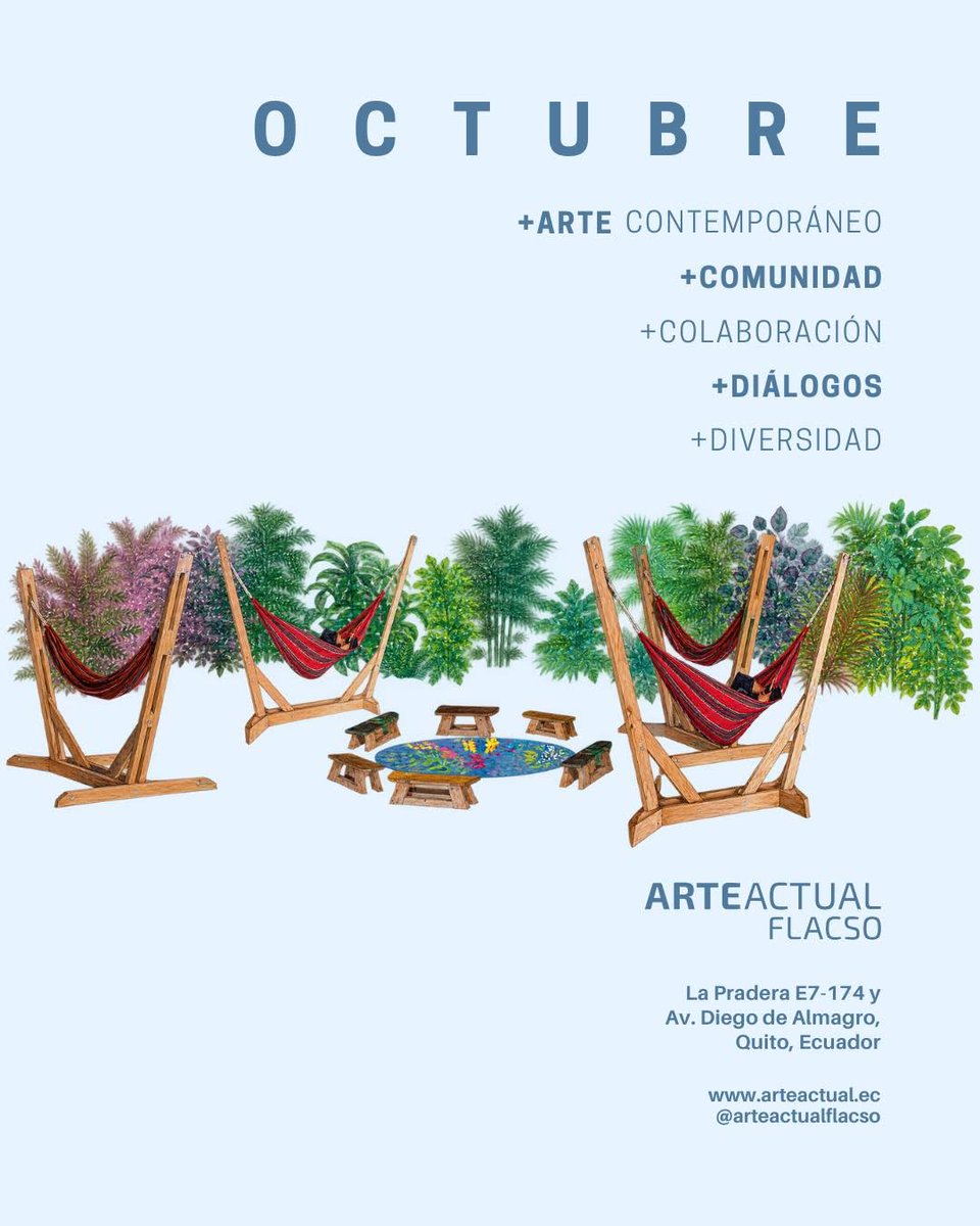 FLACSOec's tweet photo. 📣✨ Ya está disponible el Boletín de octubre de Arte Actual.
Descubre la programación para este mes: encuentros de arte y economía, cursos, proyectos y actividades que exploran distintas formas de creación, investigación y participación cultural.

Léelo aquí 👇
https://t.co/VkYLRUtShh