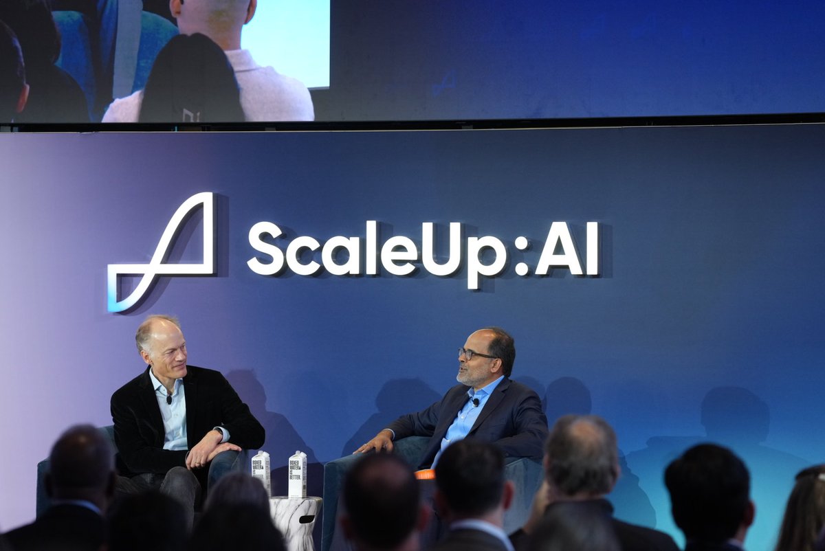 scaleupevent's tweet photo. Sebastian Mallaby's book The Infinity Machine argues the choices AI builders make today will define the next century. He's opening #ScaleUpAI in conversation with @InsightPartners MD Deven Parekh (@djparekh).

💬 "Power law itself is here in a bigger way than it used to be. In the whole of the tech sector, OpenAI and Anthropic have recently created probably 80% of the wealth. That has changed who the check writers are. You now have got sovereign wealth funds, growth equity players are writing checks now. Power law is still intact. Who writes the checks is different.”

— Sebastian Mallaby (@scmallaby), author, The Infinity Machine & Senior Fellow, @CFR_org