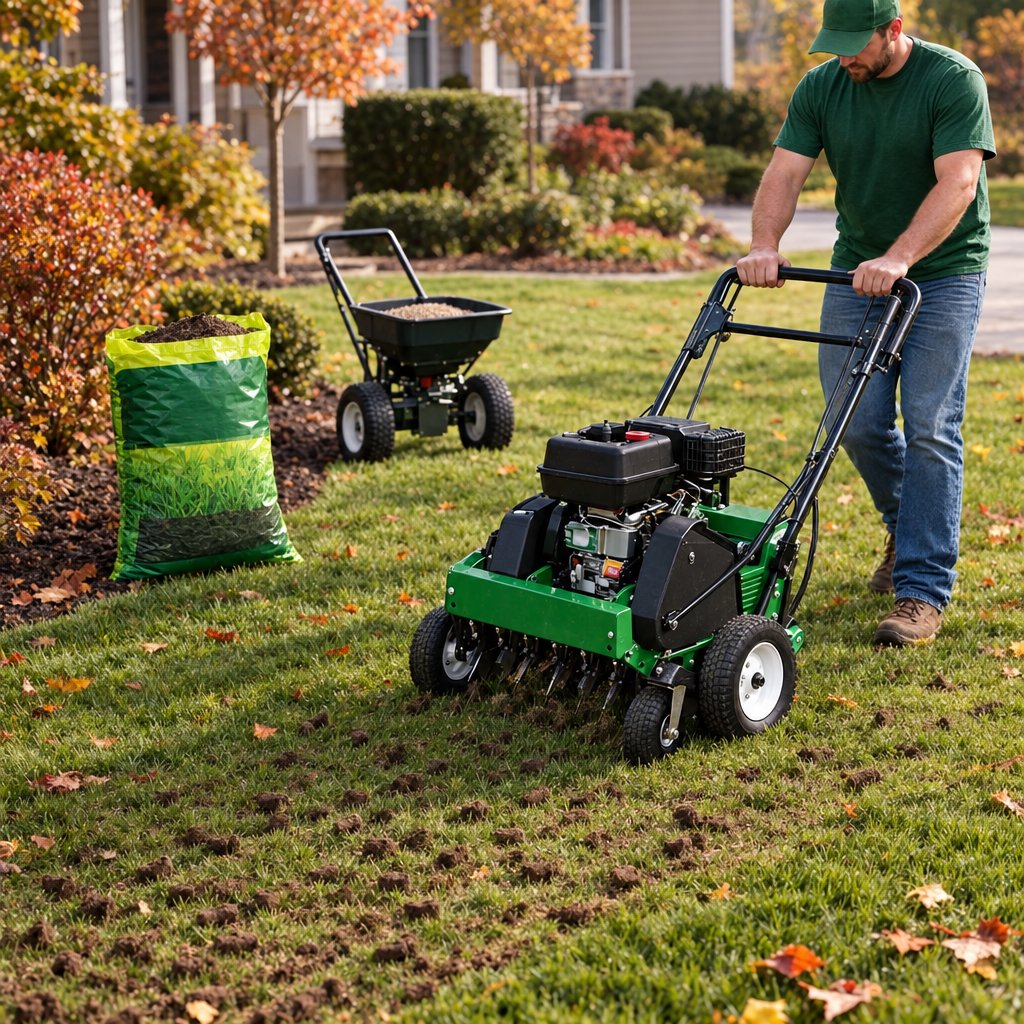 affordableva's tweet photo. Prep now for a healthier lawn next year. 🍂

Aeration opens the soil, overseeding boosts fullness, fertilization adds seasonal nourishment, and soil improvement builds a stronger foundation.

#LawnRejuvenation #FallLawnCare #SoilImprovement #HealthyLawns https://t.co/3Nx7ZTugAR