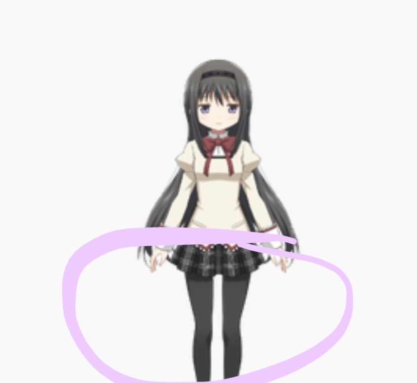 mdhmpilled's tweet photo. FACT: Homura began wearing tights at school to hide Madoka's bite marks on her legs. At first she was proud of them, but after their school tried interfering for her safety, she wore them to protect her and Madoka's relationship. https://t.co/Y32CHVA16j