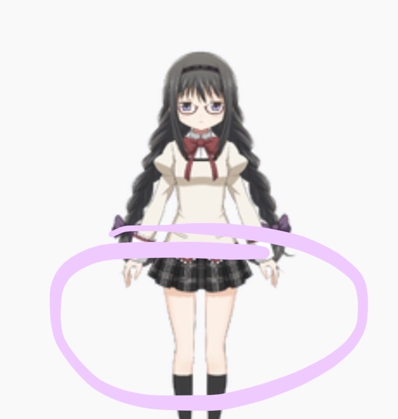 mdhmpilled's tweet photo. FACT: Homura began wearing tights at school to hide Madoka's bite marks on her legs. At first she was proud of them, but after their school tried interfering for her safety, she wore them to protect her and Madoka's relationship. https://t.co/Y32CHVA16j