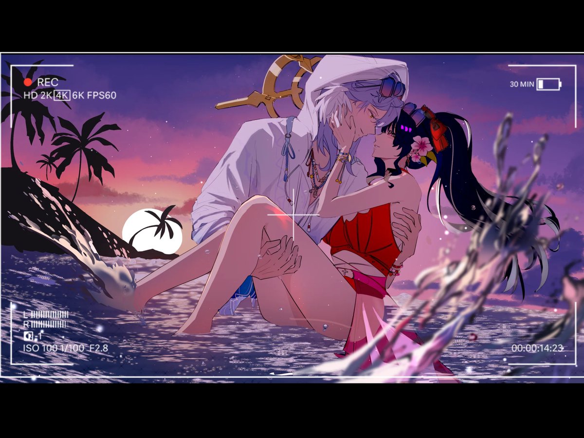 wingdeathknells's tweet photo. 🏖️🌊 Summer Memories of 2026 🌊🏖️ 

"One of the greatest gifts I have earned after my long journey is I have given the opportunity to spend my time with you. Come, fall into my embrace, my love."

 - Sunday of Astral Express

🎨 @/fuyaoOVO 

#sundelhsr #yumetwt #hsryume #hoyumes https://t.co/Ds35yFk4oD