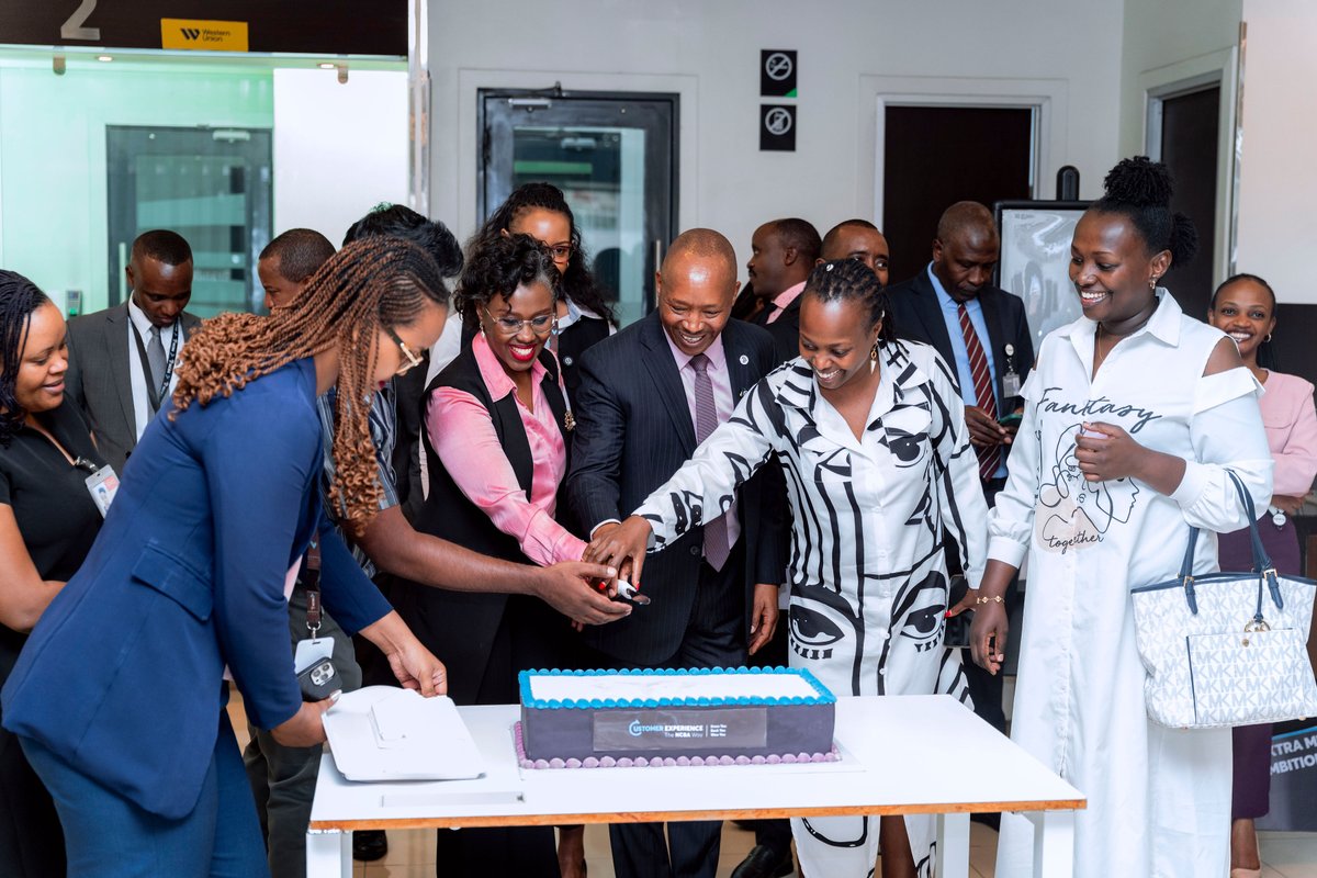 NCBABankRw's tweet photo. At NCBA Rwanda, we don’t just serve customers. We go the extra mile because every customer deserves more than just service. They deserve care, attention and a banking experience that puts them first.

This Customer Service Week, we celebrate you, the customers who inspire us to keep doing more and going further.
Here’s to a week of celebrating you, appreciating your trust and putting you at the heart of everything we do. 

#GoingTheExtraMile #CXWeek #Goforit #NCBARwanda