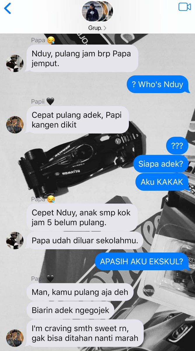 4holyun's tweet photo. #Manwoof family, few tweet au. 

Kakak Rav remaja   with   cw ; fluffy https://t.co/A4ZXn2qRiS