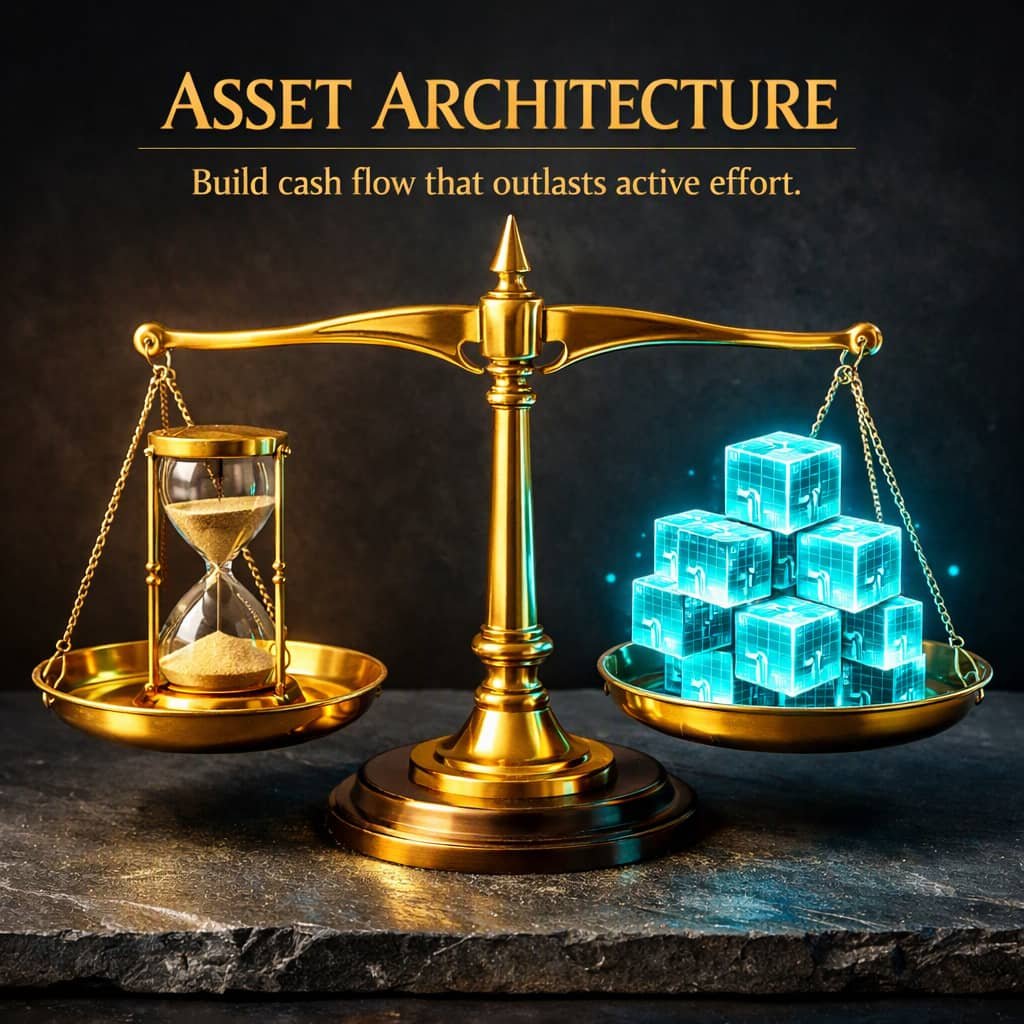 afuuman's tweet photo. Active effort funds your present, but true ownership builds your future. 🏛️
​If your income relies solely on your physical presence, you're trading hours for survival—not building long-term prosperity.
​True wealth is time equity. 📈💎 https://t.co/n09NN6j3By