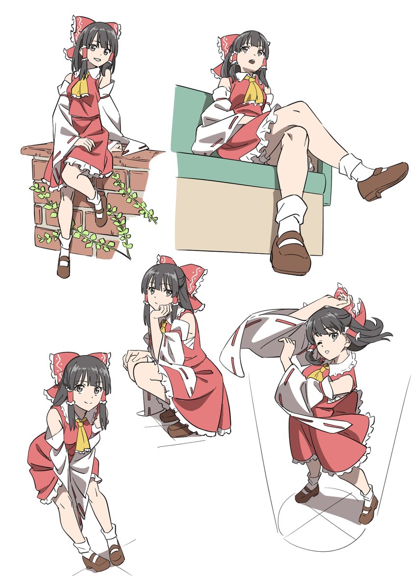 ThGyouza's tweet photo. 霊夢　落描き https://t.co/okSTOSlhAB
