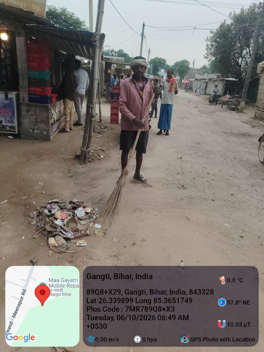 LsbaMuzaffarpur's tweet photo. #SBMG & #LSBA #Sanitationworkers across #Panchayats in various #Blocks of #Muzaffarpur are actively collecting #LegacyWaste & ensure its #SafeDisposal at #DesignatedLocations,promoting cleaner villages,responsible waste management & #EnvironmentalSustainability.
@DmMuzaffarpur https://t.co/LQF3jNUBJf