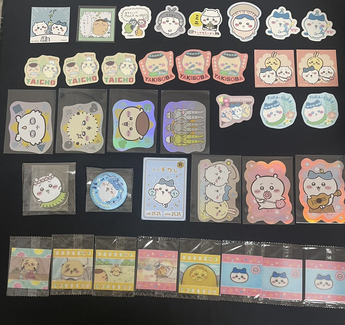 megusuba4649's tweet photo. （交換）ちいかわ　特典ステッカー　ダイカットステッカー　キャラカットステッカー　クリアカード

譲）写真1〜5
※取引垢が最新に乗らない為こちらで募集中（取引垢提示可能）
※内容によって複数提供可能
※まとめての取引優先

求）うさぎ単体（同異種） https://t.co/RLJaGgHUXi
