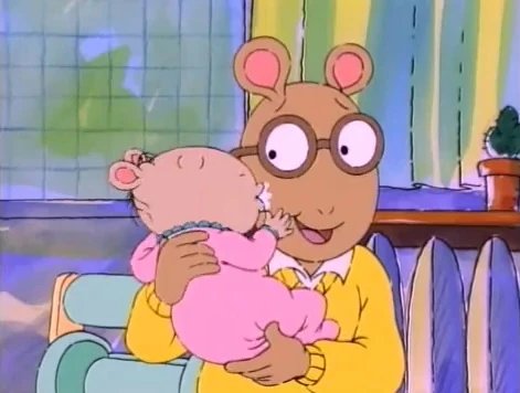 Cartoonhistory2's tweet photo. 30 years ago today, ‘Arthur’ premiered on PBS Kids. https://t.co/kQOx9h07Q5