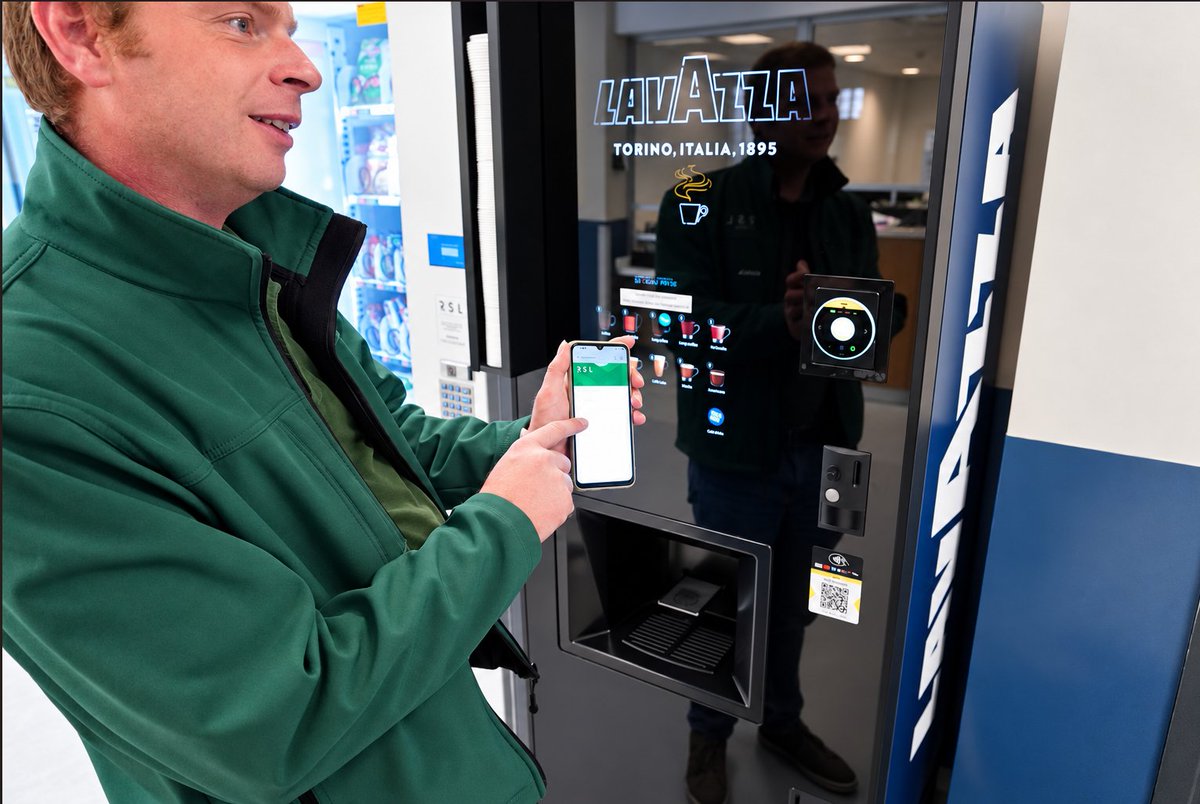 RefreshmentSys's tweet photo. What if your vending machine could reward customers too? 

We have been out at one of our customer sites promoting the RSL Monyx loyalty card and helping staff see what else their vending setup can do.

Customers can download the Monyx app, scan the QR code on the machine and start collecting rewards with each eligible purchase.

At this site, that means buy 9 hot drinks and get the 10th free.

It is a simple way to reward regular customers, encourage repeat purchases and make the vending experience that little bit better.

We were also on hand to help users get set up and show them how the scheme works.

Interested in adding loyalty to your vending offer? Get in touch with RSL.

@Nayax @Michelle Jordan 

#Vending #CustomerLoyalty #Monyx #CashlessPayments #WorkplaceRefreshments #RSL