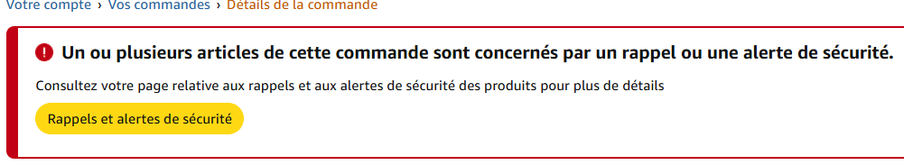 yrf2012's tweet photo. @AmazonHelp @AmazonFrance @dgccrf Amazon est très contradictoire quand il s'agit de notre sécurité ! https://t.co/lnuEDW12YY
