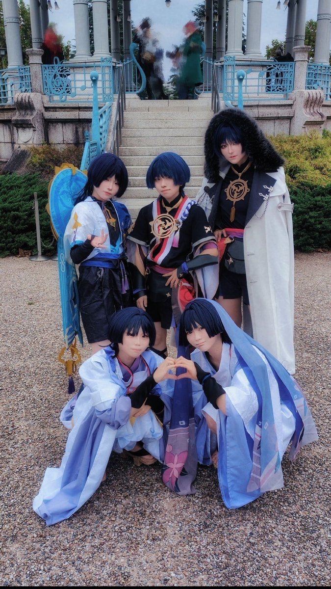 Ochello_cos's tweet photo. 放浪者の過去から現在まで大集合！？
#アコスタ鶴舞 https://t.co/682DmtZDZb