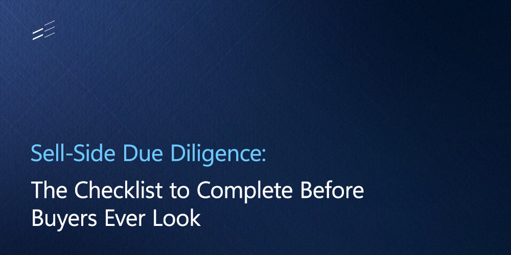 FEIntl's tweet photo. Your buyer will find it. Not because they are suspicious. Because that is the job.

The only question is whether you found it first.

The sell-side due diligence checklist for tech sellers: four workstreams, the issues that surface late, a 90-day plan.

https://t.co/oQfqlAJleG https://t.co/acqGUkXwD5