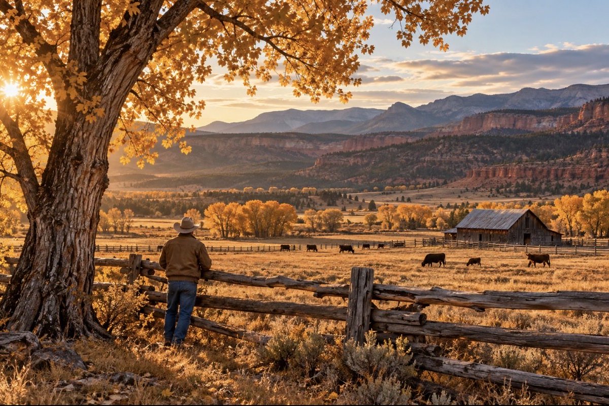 Prying Roots October on the ranch reminds me that roots matter more than noise. The ...