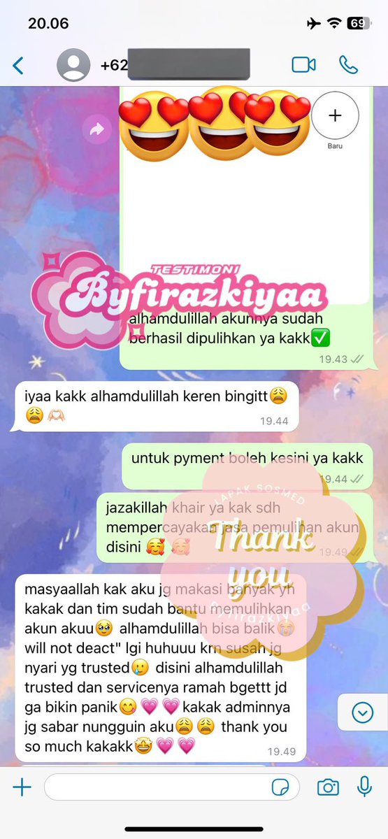 byigger's tweet photo. Ready Ya Jasa Pemulihan Akun,Balikin akun, Hack Akun,Hapus Akun,Sadap whatsapp, Lacak Lokasi DLL

Facebook,Line, Tiktok, WhatsApp instagram •ALL SOSMED📱

| Terhalang kode login/A2f
| Akses hilang total/Akun di hack 
| Akun nonaktif/Terkunci 

Full testi, konsultasi wa di Bio🗣 https://t.co/nr9xUvpyjQ