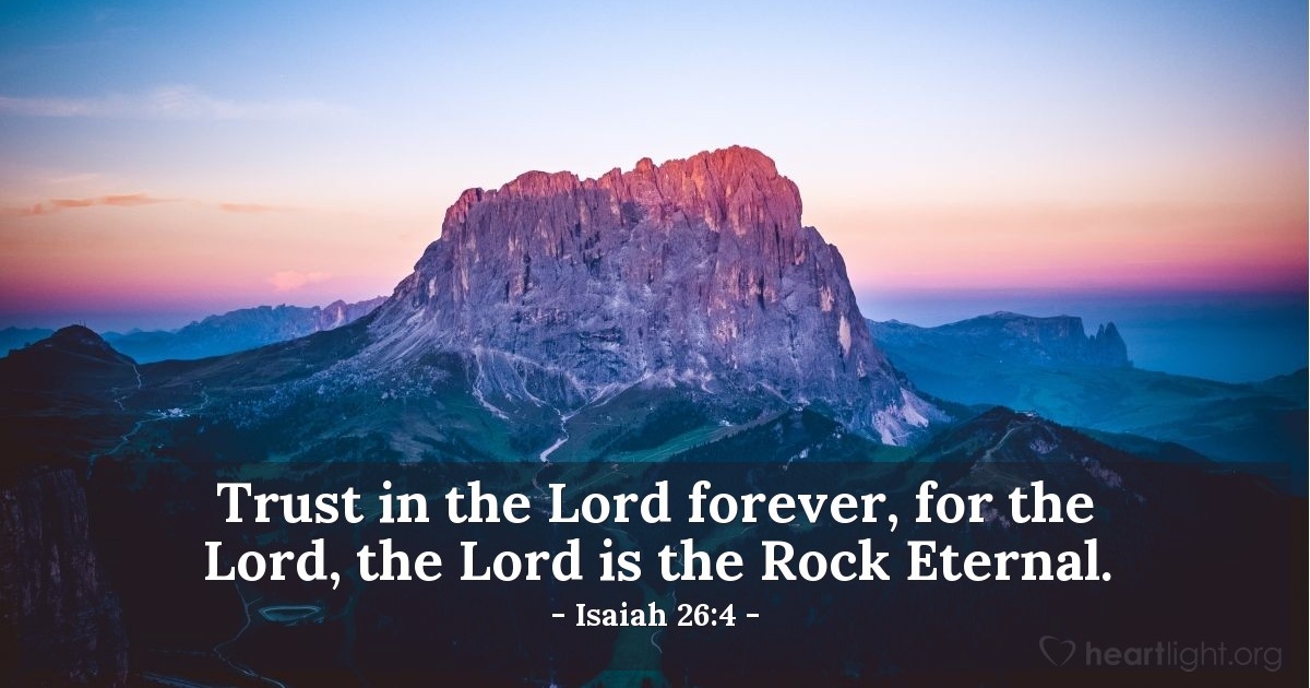 VerseOfTheDay's tweet photo. Verse of the Day - Isaiah 26:4 dlvr.​it/TVpBDr https://t.co/e2HlSqqwa5