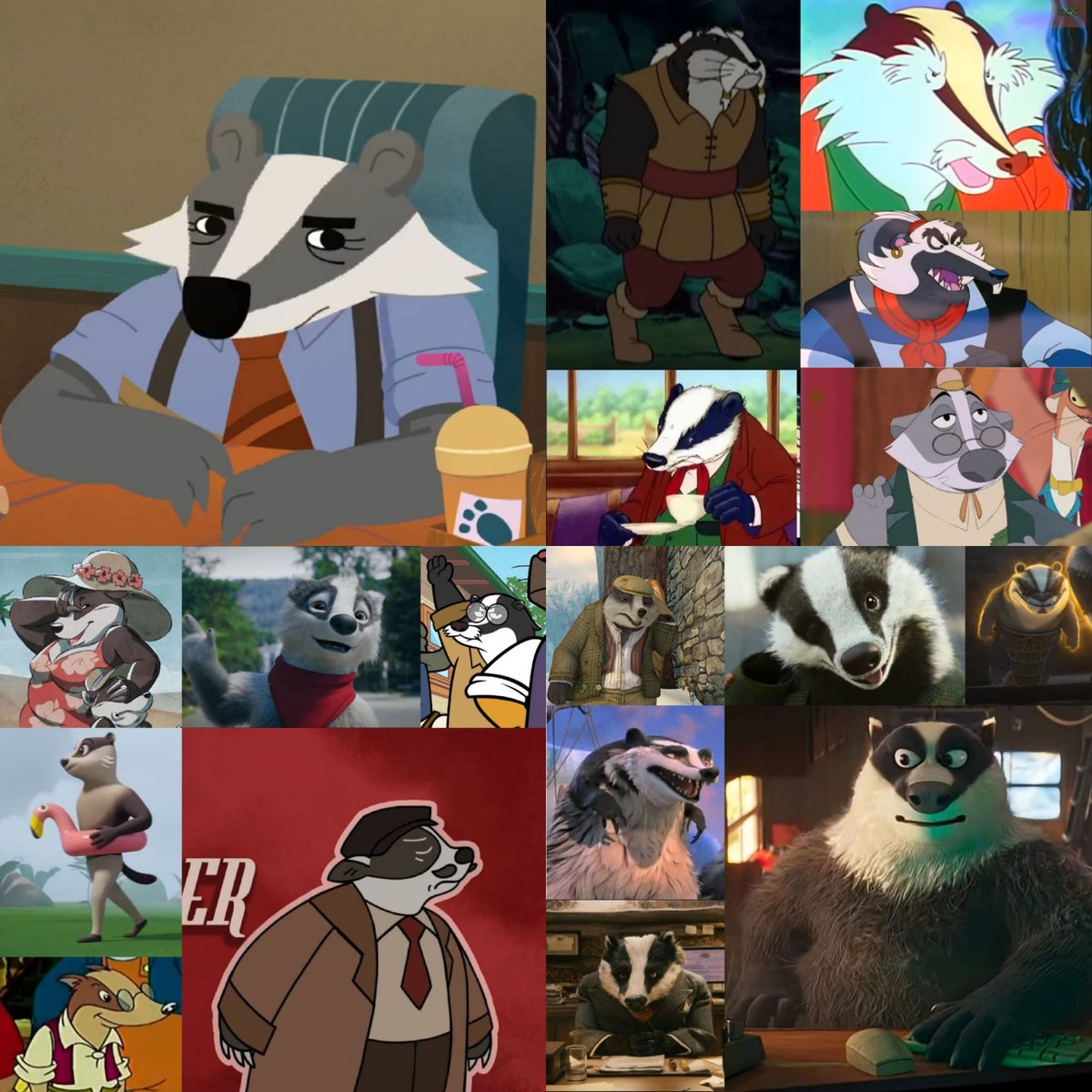 lanajhonpual's tweet photo. Today is National Badger Day 🦡 https://t.co/VWQeNUcrP7