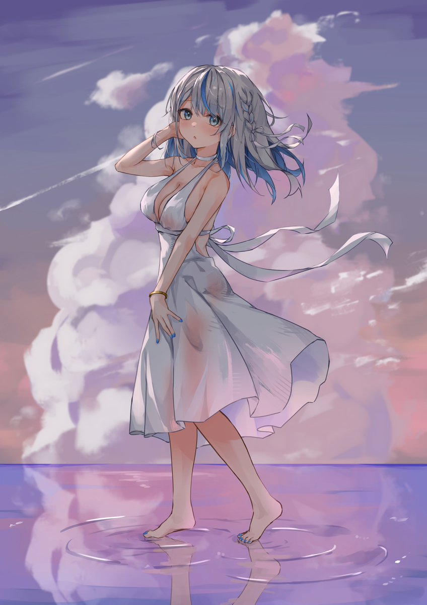 g_da_yu's tweet photo. ルカちゃん、お誕生日おめでとう！
🫶💙☔️🐬
#描いていルカ https://t.co/9uLJ0fCTjd