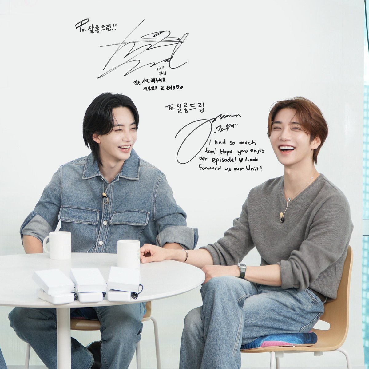 hjszones's tweet photo. 261006 teo.universe ig update with joshua! #조슈아 

🦌’s message: I had so much fun! Hope you enjoy our episode! ♥︎ Look forward to our unit! https://t.co/8FGSz8z2KW