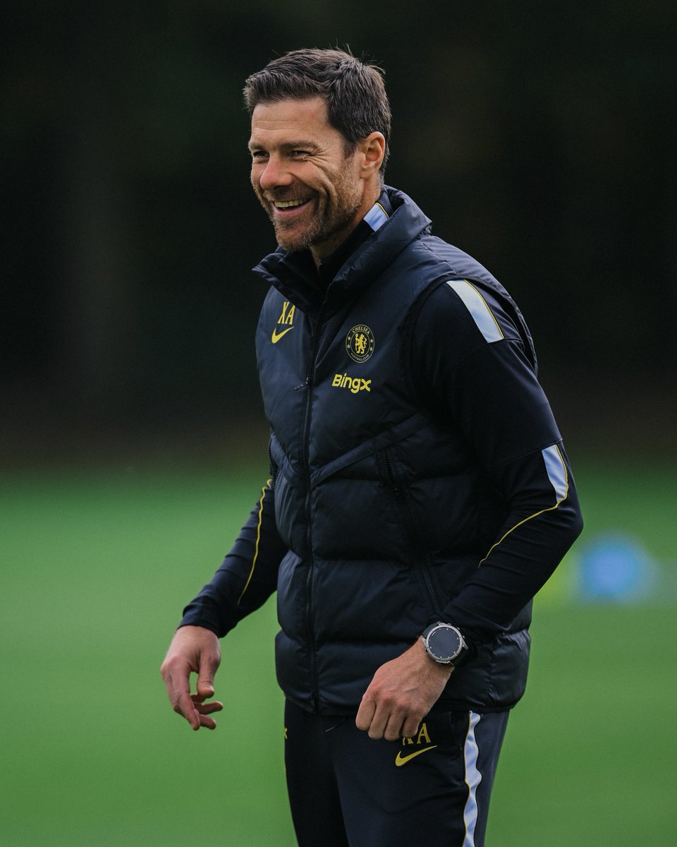 ChelseaFC's tweet photo. Gaffer. 😁💙 https://t.co/NoTd6bwkfU