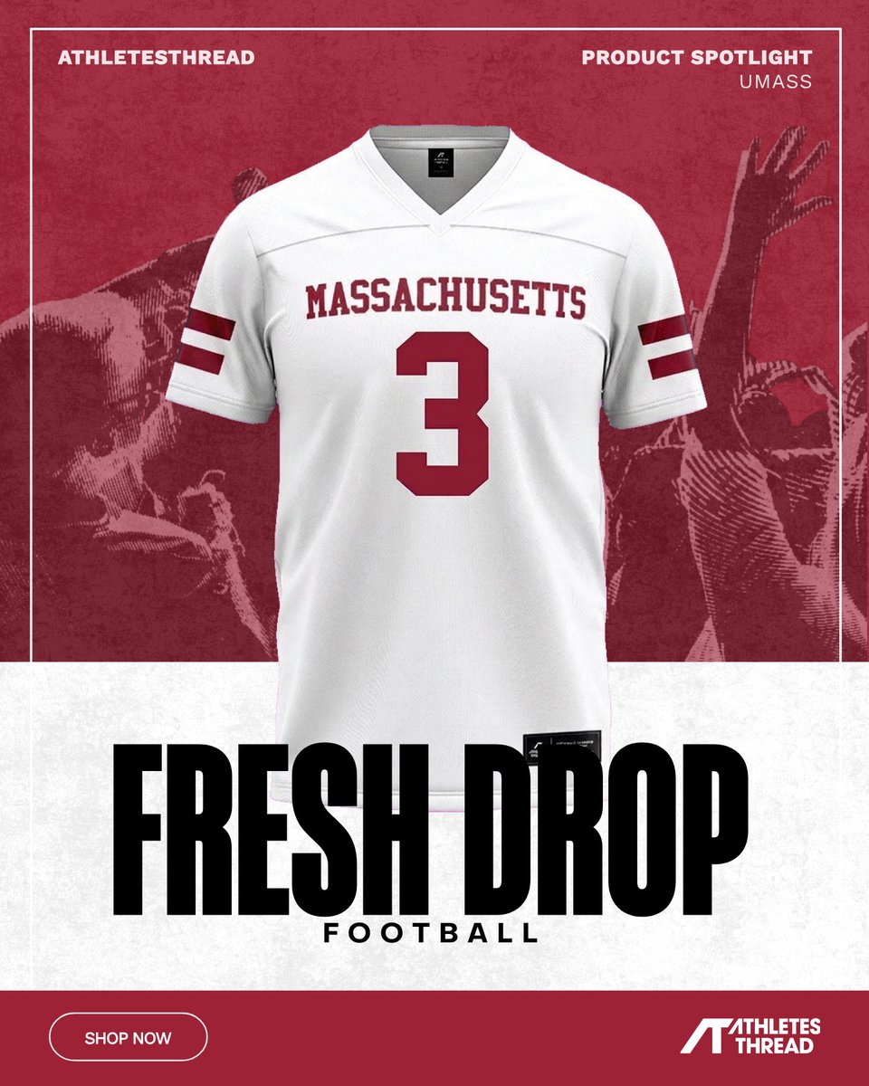 UmassThreads's tweet photo. Fresh drop, UMass fans! 🔥
Officially licensed NIL gear is in the UMass shop now. Every order goes straight to the athletes who wear it.
Go UMass! Support athletes and the school with every purchase! https://t.co/EU1xsWBvvJ #GoUMass https://t.co/AVPrGdU2tJ