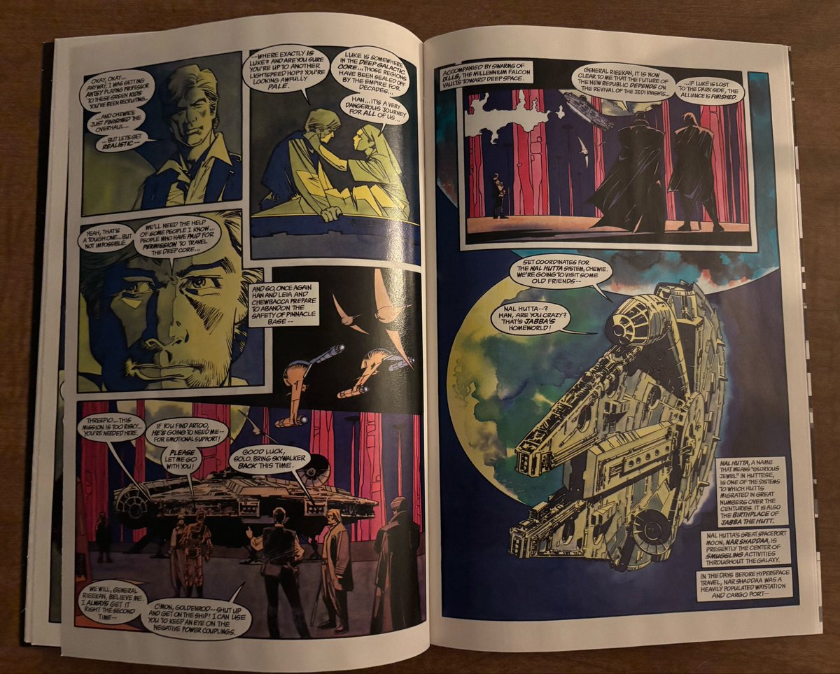 CanaDaBear1701's tweet photo. More Star......Wars(?) π comics from my collection. Today's random pull from a longbox is Dark Empire a 6 issue mini-series from 1991-1992.
Those Dave Dorman covers are the stuff of legends.
#MyComics
@SudduthPhillip
@Comicmandan3 https://t.co/T26wICxu0B