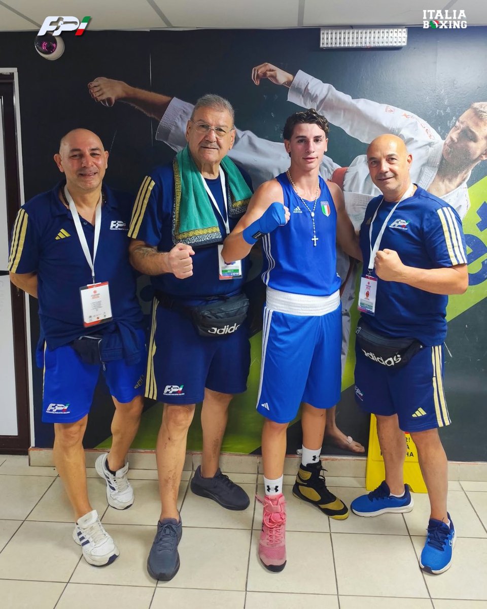 FPIBoxe's tweet photo. 🥊🏆 🇪🇺 European Boxing Championships U17 2026
🏟️ Buvda 🇲🇪 1-12 Ottobre
🥊 Itaboxing Match day 4 | 6/10
🥊il nostro 66 Kg Raul Barone (WRSC Mikheichanka 🇧🇾) conquista il pass per i quarti.
🥊🔥🇮🇹 Forza Italia Boxing Team
#Itaboxing #Boxe #Boxeo #Pugilato #Boxing https://t.co/97PYLE9CuU