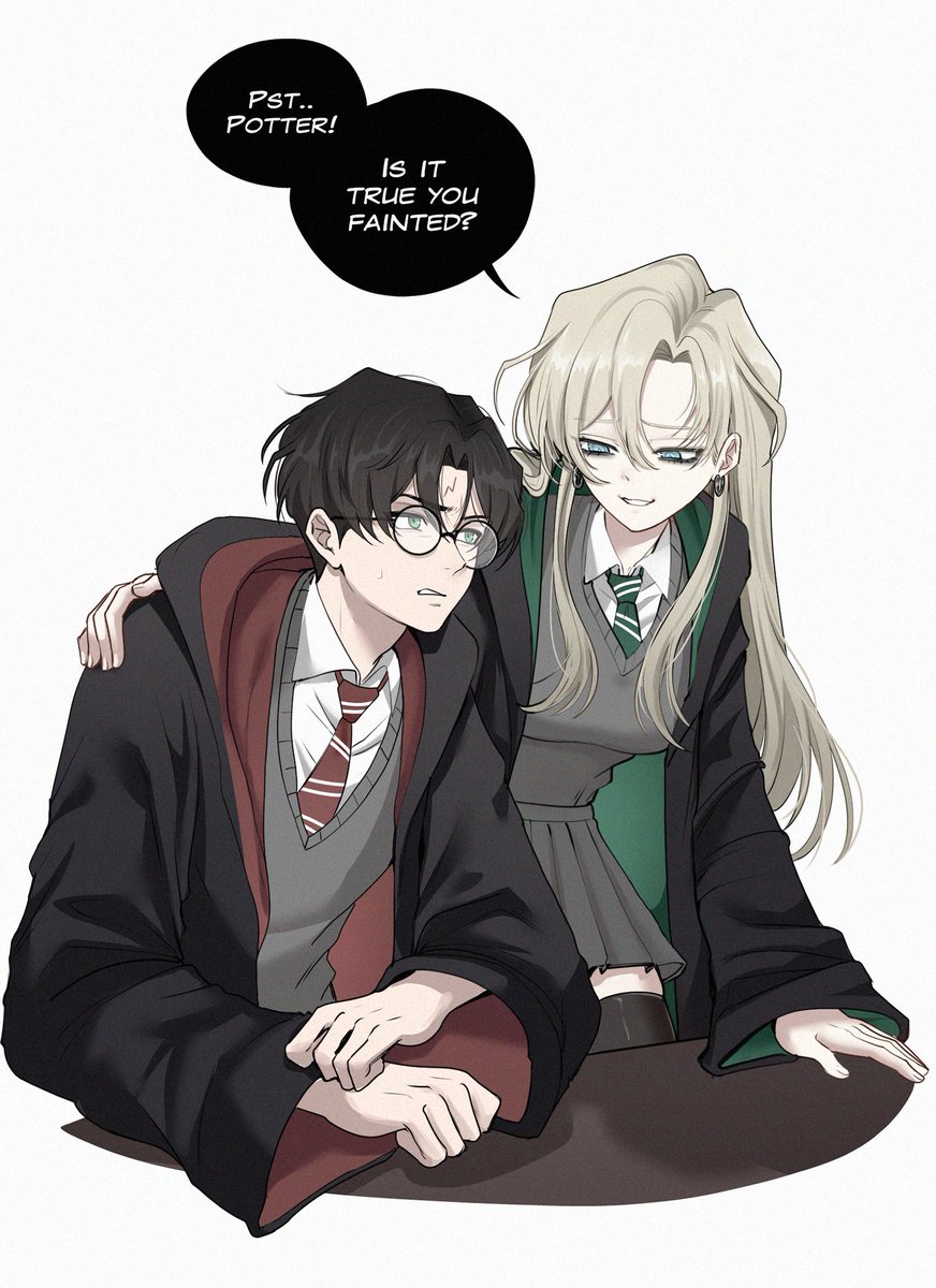 nitekidoe's tweet photo. is it true you fainted?

#malfoy #malfoid https://t.co/omBSLM5WNE