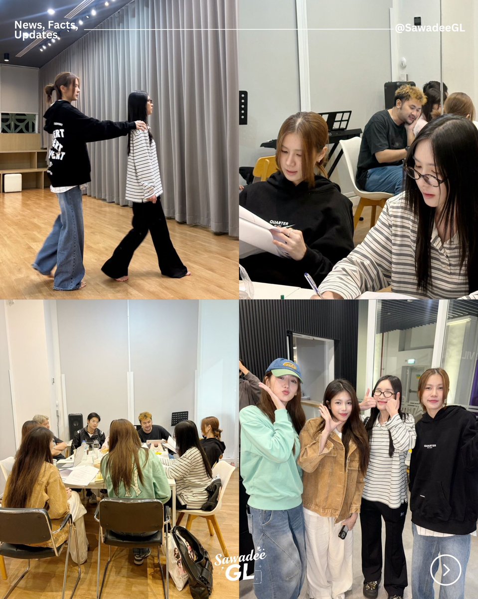 SawadeeGL's tweet photo. A few days ago, there was a Star Hunter meeting regarding the production of Remain, and today the series has already started being promoted online!

Remain is officially entering the production phase. The cast is currently doing workshops, but it won’t be long before they begin Q1 readings and preparations for filming. We’re getting closer and closer to seeing this new story come to life!

Remain will feature two GL couples, #AndaLookkaew as the main actresses, and #NoonPraewa as the supporting couple. Both pairs are familiar faces from Love Senior (2023), but this time they’re stepping into a completely new chapter and a brand-new story.

#RemainTheSeries #andaanunta #lookkaewkamollak