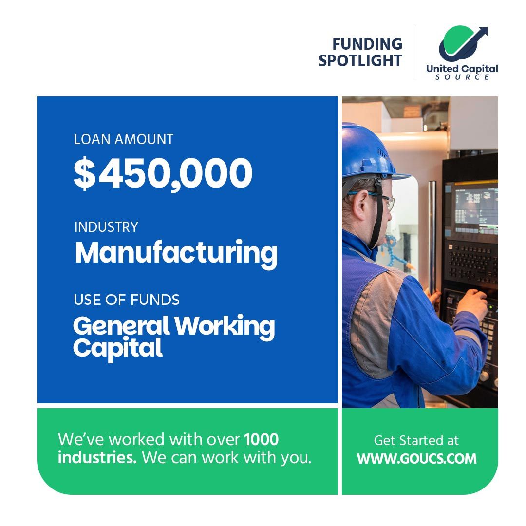 UCSource's tweet photo. A manufacturer pays for steel in March for an order that ships in June.

Everything in between is working capital.

We matched a manufacturer with $450,000 across our 80+ lender network.

Apply here: https://t.co/hLgdKAW7o8 https://t.co/ffFIFy1K5x