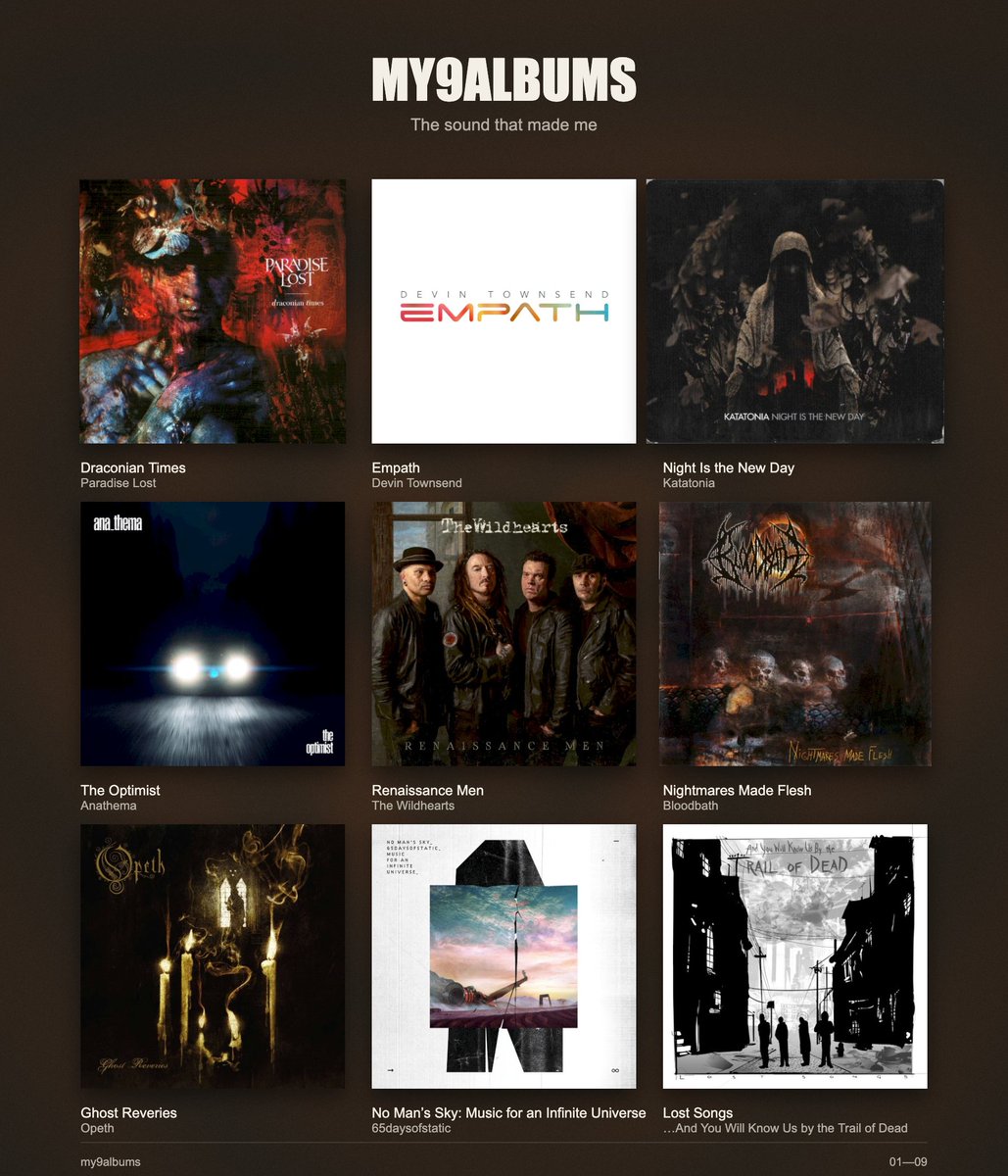 NMCLtd's tweet photo. Nine albums that made us 🤘 

These picks bring together different chapters of Northern Music Company’s story. 

Plenty of memories, plenty of loud listening, and some very tough choices to get it down to only nine. https://t.co/TfnAppBaPZ
