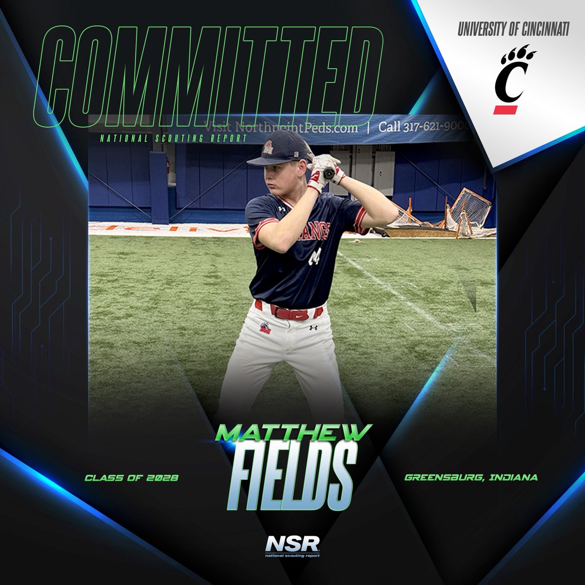 nsrnow's tweet photo. 🚨#CommitmentAlert🚨
Congrats to #NSRbaseball 2028 grad Matthew Fields for committing to University of Cincinnati!💪⚾️
👤 Coach Mark Galyean
#NSRcommit
#NSRMatthewFields
#NSRcommit #collegerecruiting #success #teamwork #nsrathlete #sports #goals
#motivation #collegeathlete #nsrnow #committed