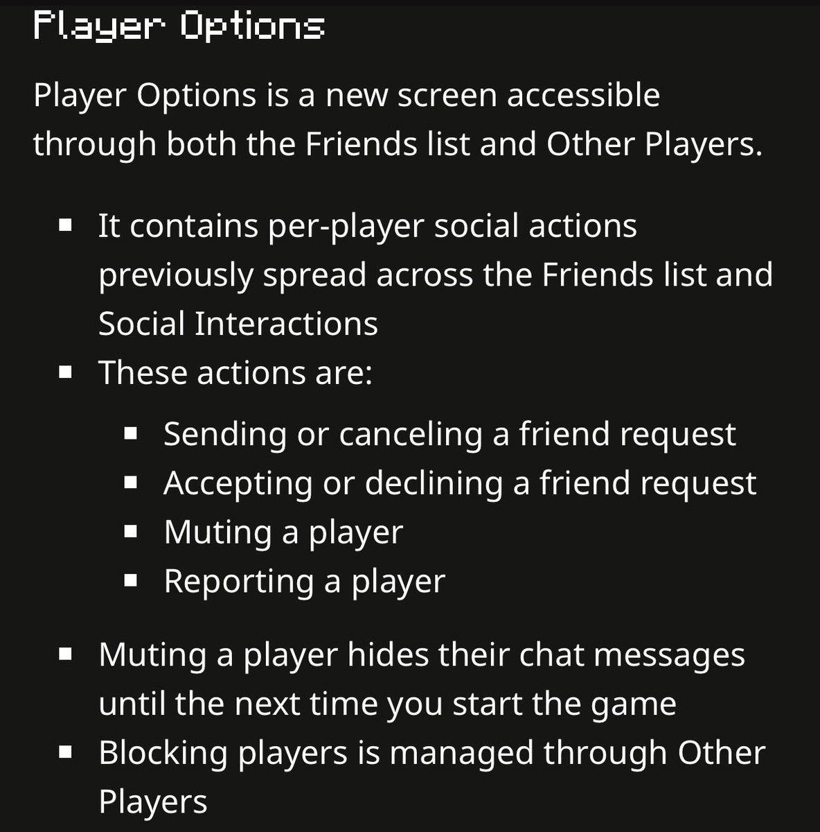 MintRefresh_MC's tweet photo. A lot of new additions and changes to the Friends features on Java.

Mojang please add P2P back 🙏

#Minecraft #MinecraftNews #MinecraftUpdate https://t.co/u7JfyXnuvi