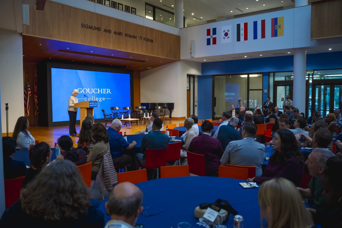 BaltCoExec's tweet photo. It was a lot of fun speaking to @NACCEDnews 51st Annual Conference attendees about housing and partnerships in Baltimore County!

We're grateful to @gouchercollege for hosting the event and for their innovative efforts to drive Baltimore County and our region forward. https://t.co/yct8tYYoVm
