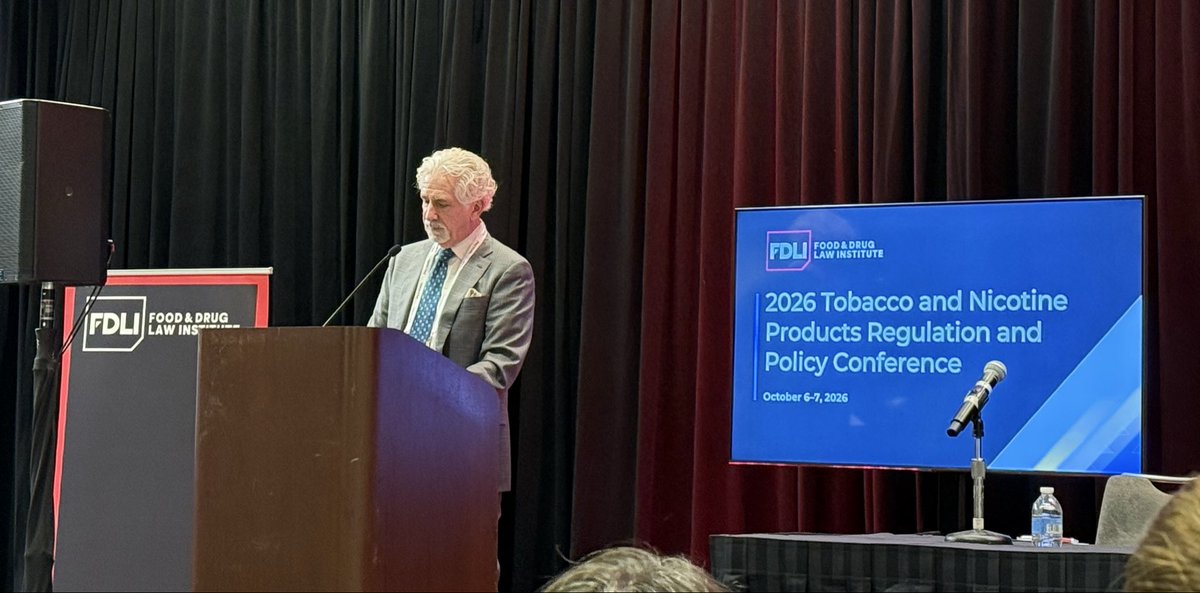 cdoug's tweet photo. “There is a gap between the science and the belief.” Very important observation — and lament — from @FDATobacco director Dr. Bret Koplow, who emphasized today in his keynote at FDLI’s annual tobacco and nicotine conference that adults who smoke can significantly benefit their health by switching to reduced-risk products like FDA-authorized vapes. But a majority of Americans, including PHYSICIANS, don’t understand this. He said that FDA will partner with academic researchers, scientific organizations, and other stakeholders in turning this around.