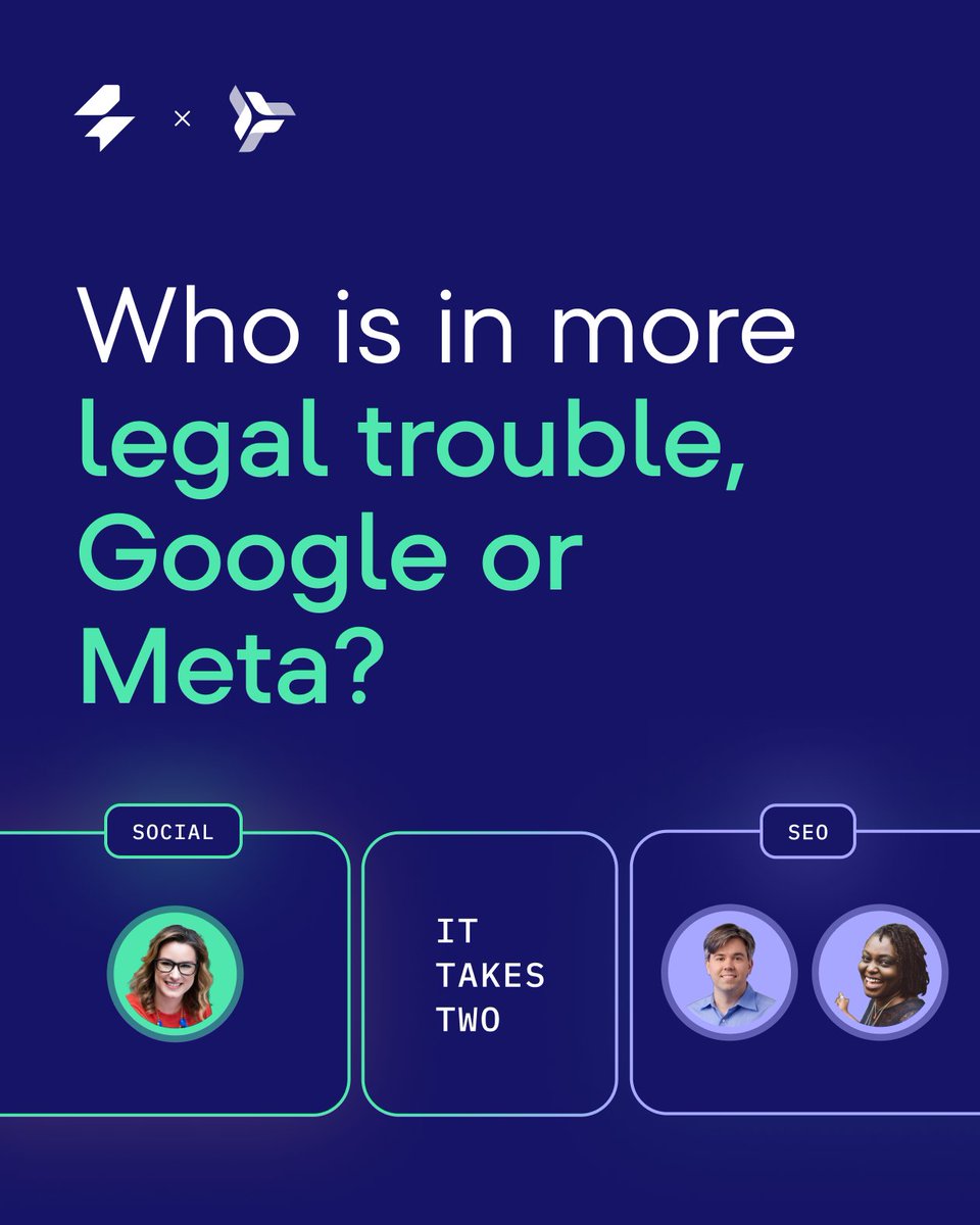 SERanking's tweet photo. Toothless. That's how @ajkohn describes the remedies in the two US antitrust cases Google "lost."

We asked two SEO experts and a social media expert the same question:
Who is in more legal trouble, Google or Meta?

⚡ Turns out it takes two to find the catch: losing a case and facing meaningful consequences are two different things.

→ @ajkohn thinks Meta may have more legal exposure right now. In his view, Google's US antitrust issues are largely behind it, and the EU is a thorn, not an existential threat. Meta's main product is social media, and that opens it up to a slew of legal jeopardy.

→ @BrookeSellas takes the fight out of court. Whether Google and Meta win or lose in court, both companies face a bigger battle over customer trust, and public opinion moves a lot faster than the legal system.

→ @TheMarketingAnu questions whether the trouble is real at all. Has either company paid a cent yet, and does any government actually know how to build a case against them?

All three answers below 👇