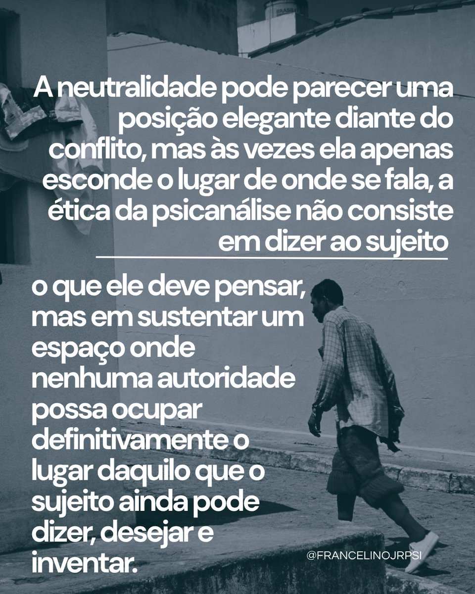 paidochicobento's tweet photo. não existe psicanálise neutra https://t.co/OcyEPMBcZc