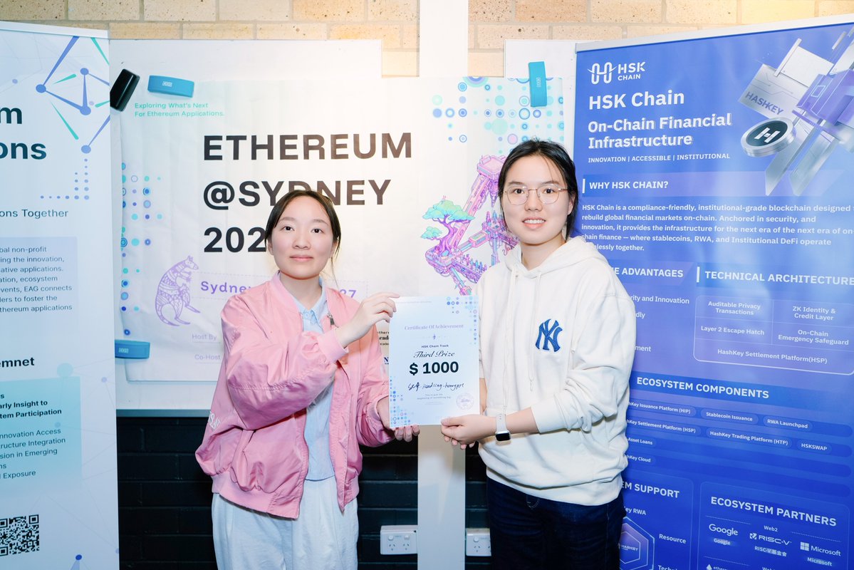 EthAppsGuild's tweet photo. 🥉 HSK Chain 3rd Place: Self Healing Honeypot

Self-Healing Honeypot is a security framework for AI agents that continuously tests, detects, and fixes vulnerabilities. It uses incentivized attacks and deterministic verification to turn real exploits into targeted patches and regression tests.

👨‍💻 Built by: Zhenru Yan, Ashley Zhu, @Zyy0530
🔗 Check the demo: https://t.co/buU9FeDv1f