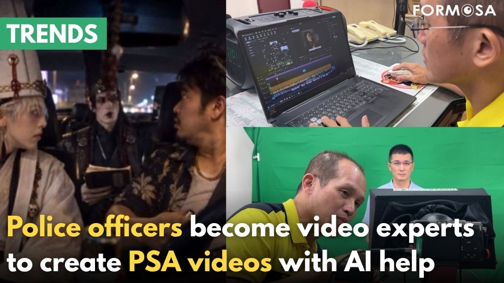 FTV_Taiwan_News's tweet photo. Officers handle everything themselves, from shooting to post-production
Full story: https://t.co/gXkzbt047Q
#PSA #police #drugdriving #fraud #publicsafety #Kaohsiung #DUI #AI https://t.co/HV7eH9sekX