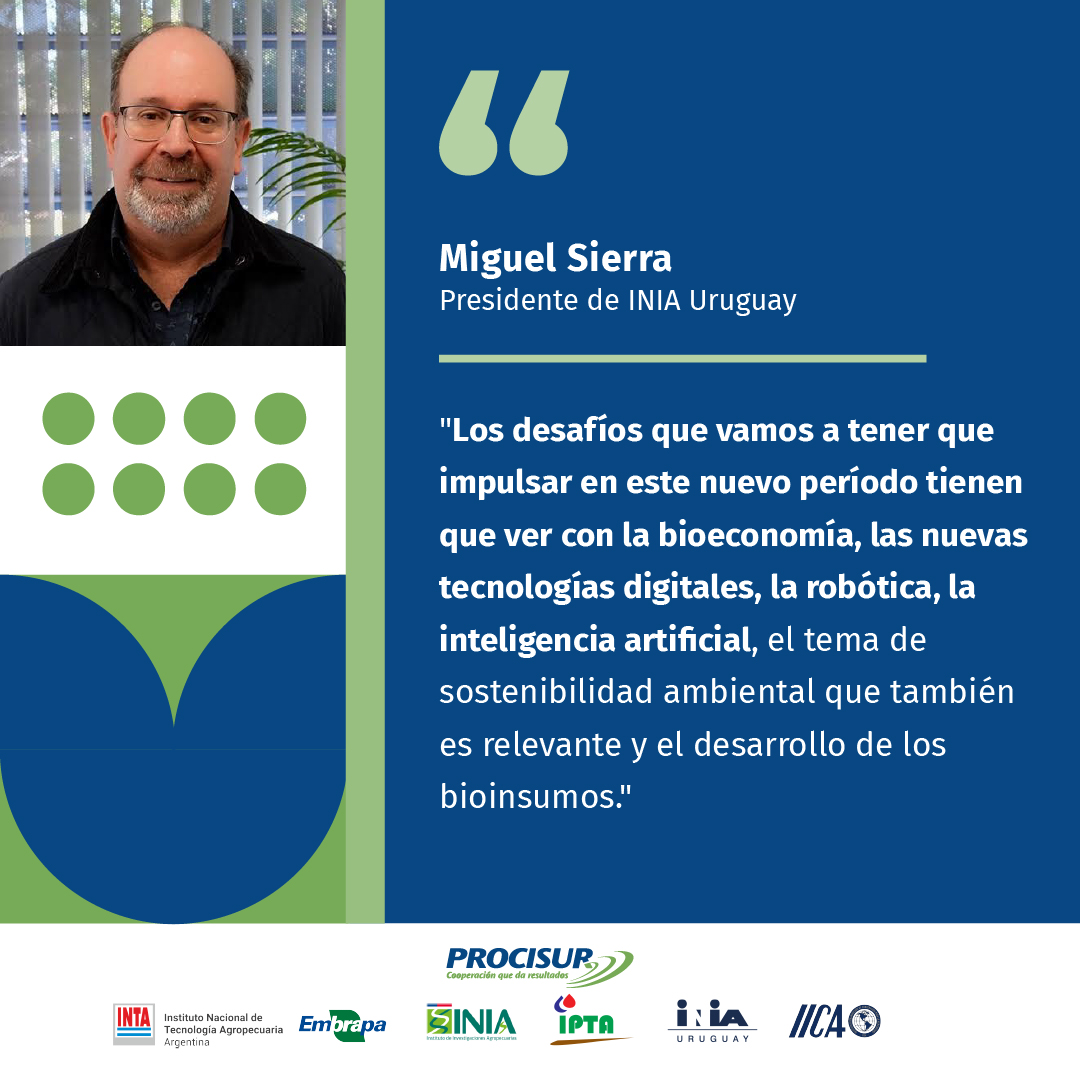 procisur's tweet photo. 🎉 ¡Feliz aniversario, @INIA_UY!

Desde #PROCISUR destacamos su trayectoria y contribución al fortalecimiento de la investigación, la innovación, y la construcción de sistemas productivos más sostenibles y competitivos en el país y la región.

@M_MSierra https://t.co/lrcP3sS9JK