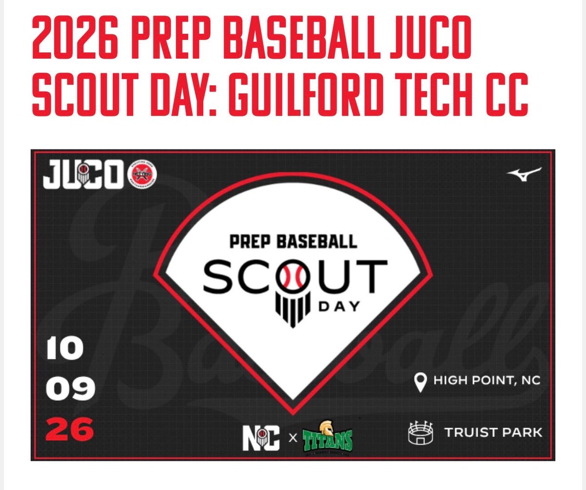 WhartonTJ's tweet photo. 🚨 4 -Year programs 🚨

🗓️ 10/9/26
⏰11am-3pm 
📍@RockersBaseball 

Perfect day to come check out the Titans! https://t.co/TQDy99GBg5