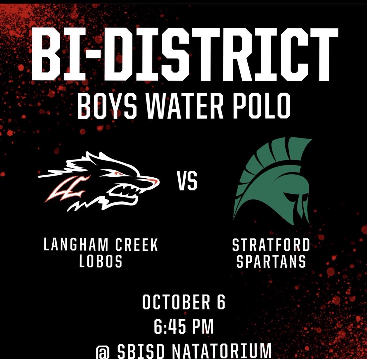LanghamHoops's tweet photo. Good luck to both our boys and girls Water Polo teams. Beat Stratford! #Packpride #Playoffs https://t.co/NvmBDYJYTT