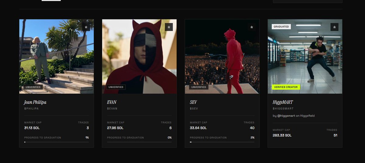 higgsmart's tweet photo. Glad to see new listings, to be a "verified creator" head to your higgsfield account and add your x profile and once it's linked, you will get your verified tag! https://t.co/rEQGYqIzg8