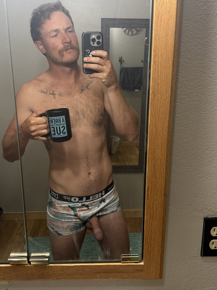 RJWhitexxx's tweet photo. Would you lick it while I drink my coffee? ☕️ https://t.co/cJqRxqc6pb