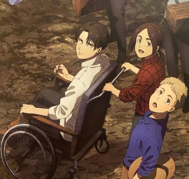 mikasababymama_'s tweet photo. Levi having a daughter and a son in each part of his life is so important https://t.co/EhIP120nhi