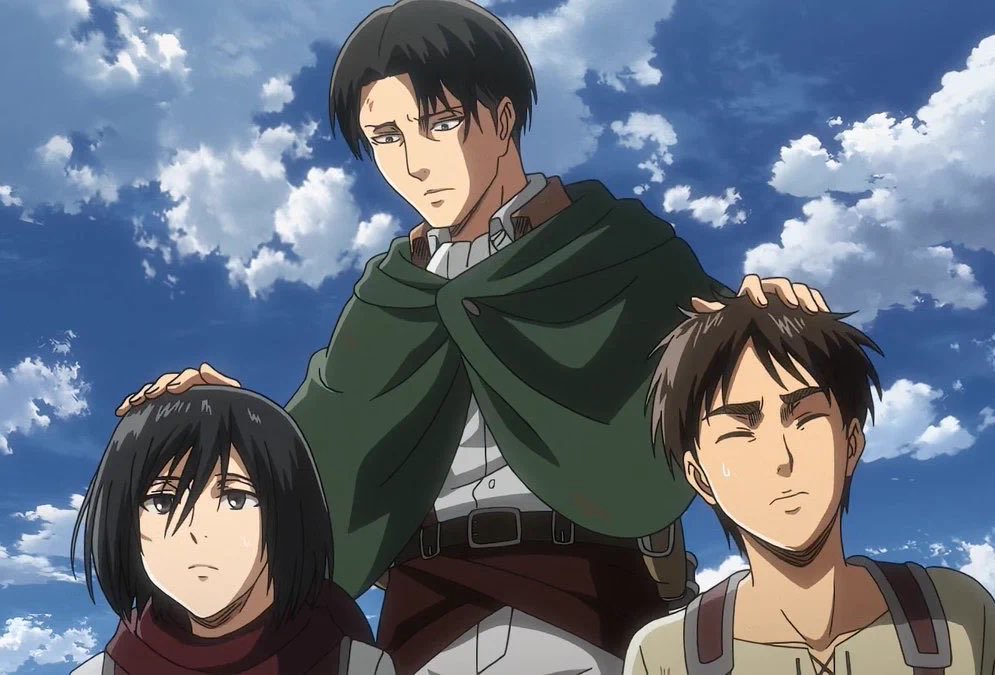 mikasababymama_'s tweet photo. Levi having a daughter and a son in each part of his life is so important https://t.co/EhIP120nhi